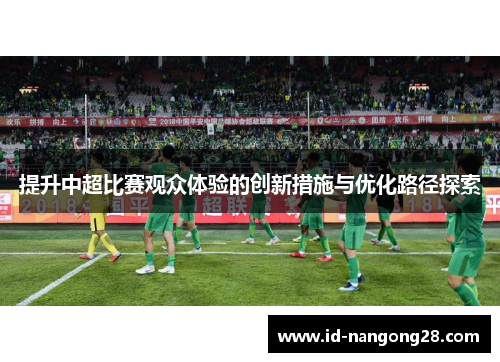 提升中超比赛观众体验的创新措施与优化路径探索