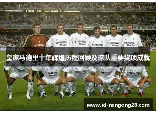 皇家马德里十年辉煌历程回顾及球队重要奖项成就